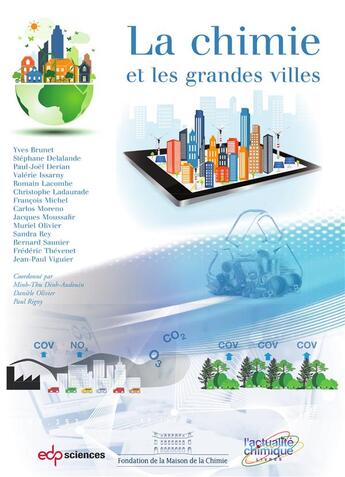Couverture du livre « Chimie et grandes villes » de Olivier D. aux éditions Edp Sciences