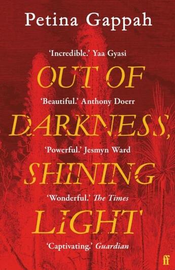 Couverture du livre « OUT OF DARKNESS, SHINING LIGHT » de Petina Gappah aux éditions Faber Et Faber