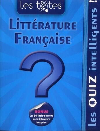 Couverture du livre « LES TETES ; littérature française » de  aux éditions Editions 365