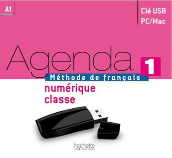 Couverture du livre « Agenda 1 - Manuel Numerique Interactif Pour L'Enseignant (Cle Usb) » de Mistichelli-M+Girard aux éditions Hachette Fle