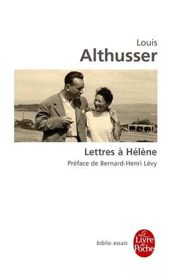 Couverture du livre « Lettres à Hélène » de Louis Althusser aux éditions Le Livre De Poche