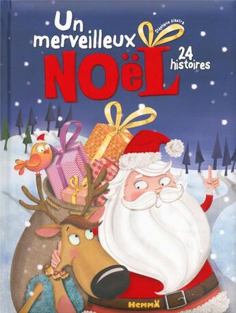 Couverture du livre « Un merveilleux Noël ; 24 histoires » de  aux éditions Hemma