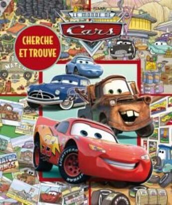 Couverture du livre « Cherche et trouve ; Cars » de Disney aux éditions Disney Hachette