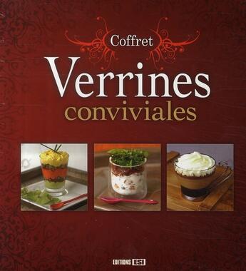 Couverture du livre « Coffret verrines conviviales » de  aux éditions Editions Esi