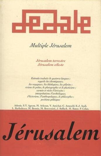 Couverture du livre « Multiple Jérusalem (édition 2015) » de Meddeb Abdelwahab aux éditions Maisonneuve Larose