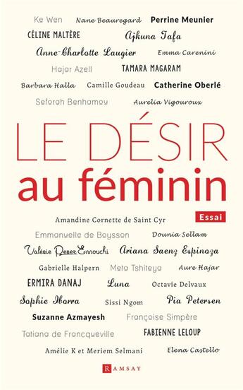 Couverture du livre « Le désir au féminin » de  aux éditions Ramsay Litterature
