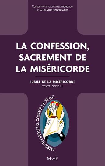 Couverture du livre « La confession, sacrement de la miséricorde » de  aux éditions Mame