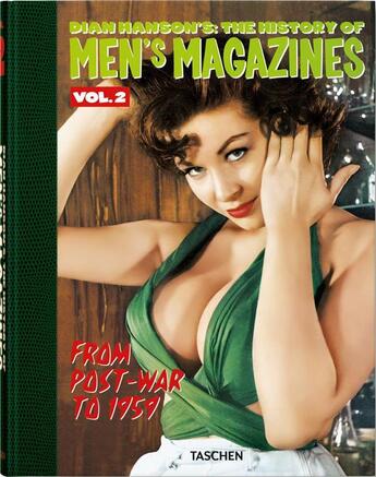 Couverture du livre « The history of men's magazines t.2 : from post-war to 1959 » de Dian Hanson aux éditions Taschen