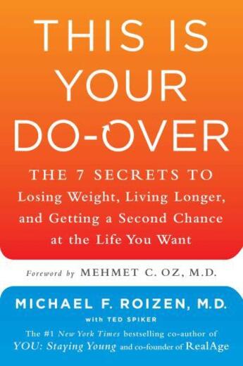 Couverture du livre « This Is Your Do-Over » de Michael F. Roizen aux éditions Scribner