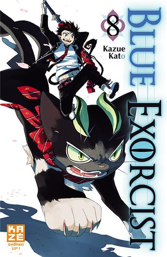 Couverture du livre « Blue exorcist t.8 » de Kazue Kato aux éditions Crunchyroll