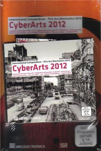 Couverture du livre « Cyberarts 2012 /anglais/allemand » de Hannes Leopoldseder aux éditions Hatje Cantz