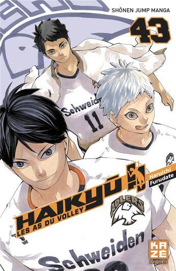 Couverture du livre « Haikyu !! les as du volley Tome 43 » de Haruichi Furudate aux éditions Crunchyroll