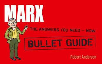 Couverture du livre « Marx: Bullet Guides » de Anderson Robert aux éditions Hodder Education Digital