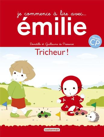 Couverture du livre « Je commence à lire avec Emilie : tricheur ! » de Domitille De Pressense aux éditions Casterman
