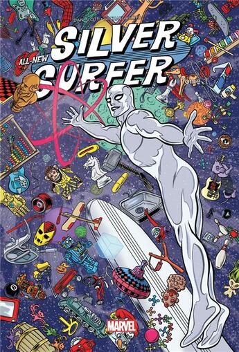 Couverture du livre « All new Silver Surfer t.1 » de Mike Allred et Dan Slott aux éditions Panini
