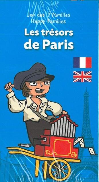 Couverture du livre « Les trésors de Paris ; jeux de 7 familles » de  aux éditions La Petite Boite