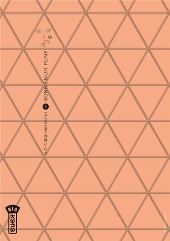 Couverture du livre « Bonne nuit Punpun Tome 8 » de Inio Asano aux éditions Kana