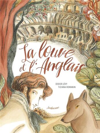 Couverture du livre « La louve et l'anglais » de Didier Levy et Tiziana Romanin aux éditions Sarbacane