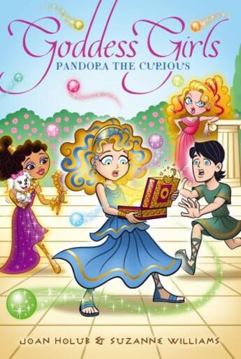Couverture du livre « Pandora the Curious » de Suzanne Williams aux éditions Aladdin