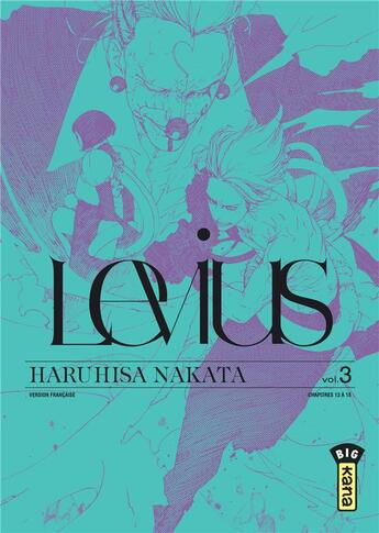 Couverture du livre « Levius Tome 3 » de Haruhisa Nakata aux éditions Kana