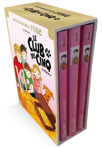 Couverture du livre « Le Club des Cinq : coffret t.1 à t.3 » de Enid Blyton aux éditions Hachette Jeunesse