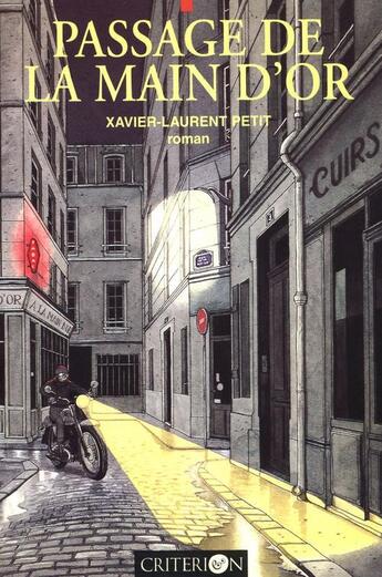 Couverture du livre « Passage de la main d'or » de Xavier-Laurent Petit aux éditions Criterion