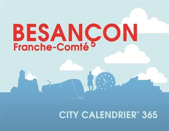 Couverture du livre « City calendrier Besançon Franche-Comté » de  aux éditions Studio 1517