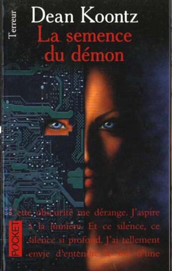 Couverture du livre « La Semence Du Demon » de Dean Koontz aux éditions Pocket