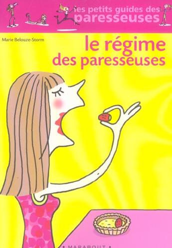 Couverture du livre « Le régime express des paresseuses » de Marie Belouze-Storm aux éditions Marabout