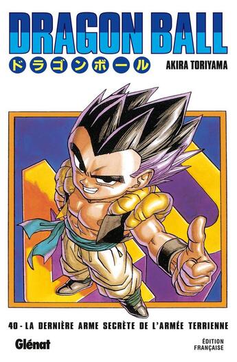 Couverture du livre « Dragon Ball - édition originale Tome 40 : La dernière arme secrète de l'armée terrienne !! » de Akira Toriyama aux éditions Glenat