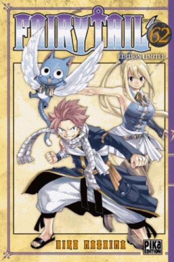 Couverture du livre « Fairy Tail Tome 62 » de Hiro Mashima aux éditions Pika