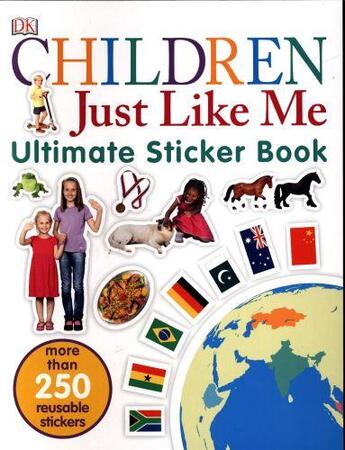 Couverture du livre « Children just like me sticker book » de  aux éditions Dk Children
