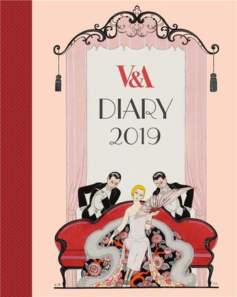 Couverture du livre « V&a desk diary 2019 » de  aux éditions Victoria And Albert Museum