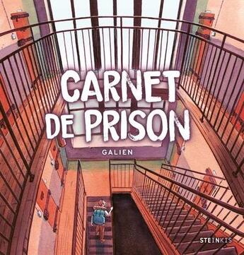 Couverture du livre « Carnet de prison » de Galien aux éditions Steinkis