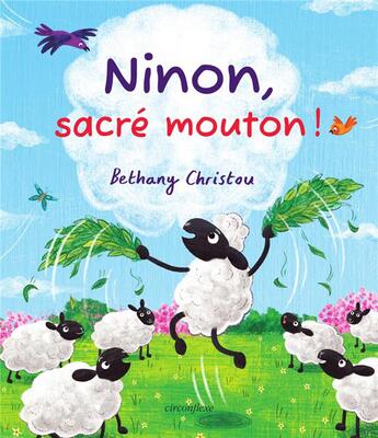 Couverture du livre « Ninon, sacré mouton ! » de Bethany Christou aux éditions Circonflexe