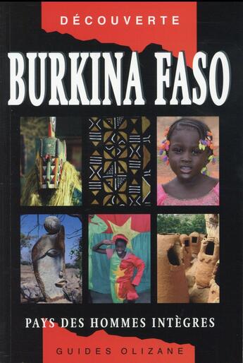 Couverture du livre « Burkina Faso, pays des hommes intègres » de Sylviane Janin aux éditions Olizane