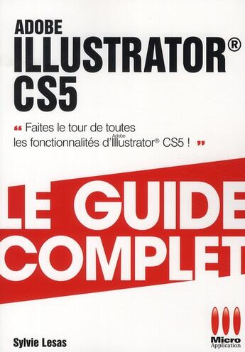 Couverture du livre « Illustrator CS5 » de Sylvie Lesas aux éditions Ma