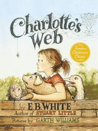 Couverture du livre « Charlotte's web » de E. B. White aux éditions Children Pbs