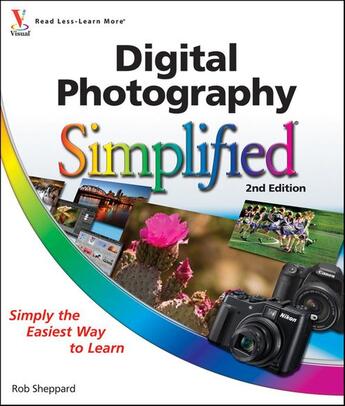 Couverture du livre « Digital Photography Simplified » de Rob Sheppard aux éditions Visual