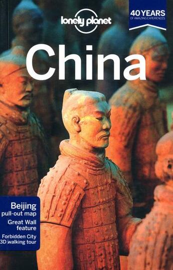 Couverture du livre « China (13e édition) » de  aux éditions Lonely Planet France