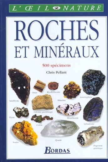 Couverture du livre « Roches Et Mineraux » de Alderton aux éditions Bordas