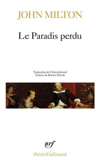 Couverture du livre « Le paradis perdu » de John Milton aux éditions Gallimard