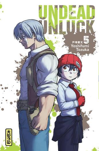 Couverture du livre « Undead unluck Tome 5 » de Yoshifumi Tozuka aux éditions Kana