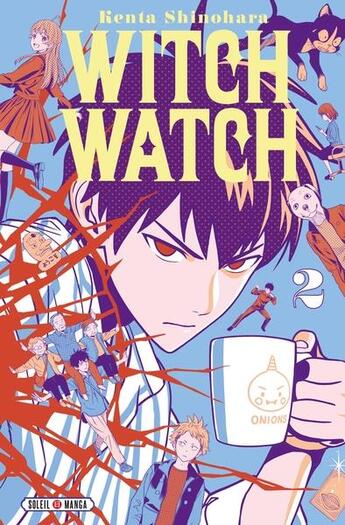 Couverture du livre « Witch watch Tome 2 » de Kenta Shinohara aux éditions Soleil