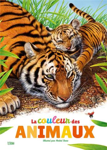 Couverture du livre « La couleur des animaux » de Andre Boos aux éditions Lito