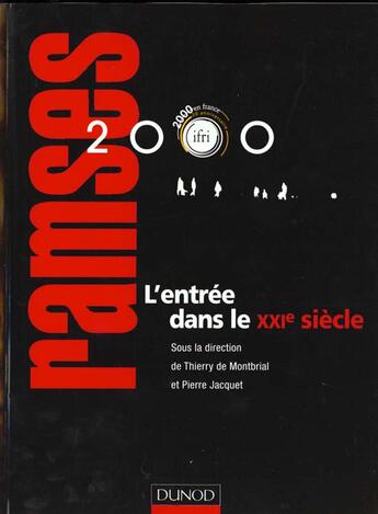 Couverture du livre « Ramses 2000 ; l'entree dans le xxieme siecle » de Ifri aux éditions Dunod