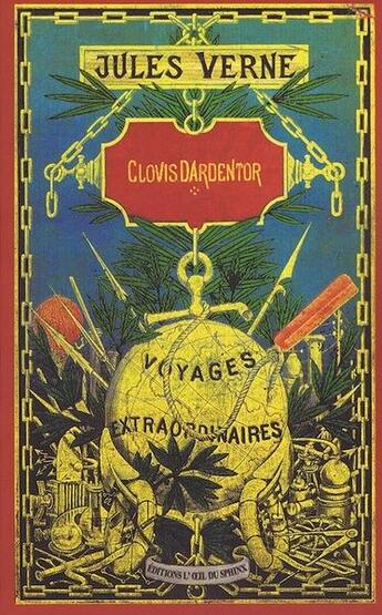 Couverture du livre « Clovis Dardentor » de Jules Verne aux éditions L'oeil Du Sphinx