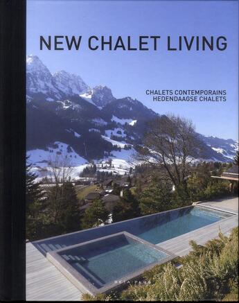 Couverture du livre « New chalet living » de Wim Pauwels aux éditions Beta-plus