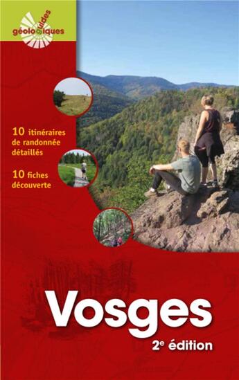Couverture du livre « Vosges ; 10 itinéraires de randonnées détaillés (2e édition) » de Cyrille Delangle aux éditions Omniscience