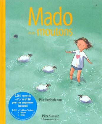Couverture du livre « Mado et les moutons » de Pija Lindenbaum aux éditions Pere Castor